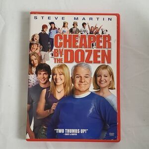 Cheaper by the Dozen DVD Steve Martin Bonnie Hunt Hilary Duff Comedy Family
